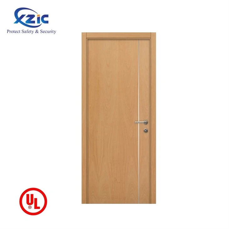 Single Wood Front Entry Door With UL Fire Rating high quality