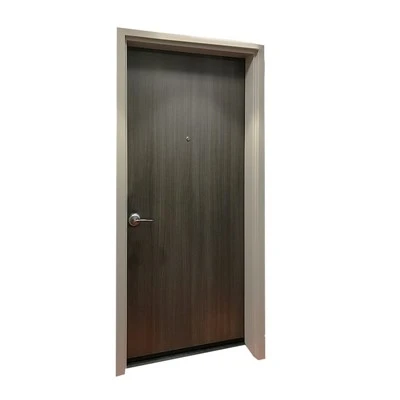 Commercial Hotel Hospital Exterior Fire Door Wooden Solid Fire Door Acoustic Wood Fireproof Door